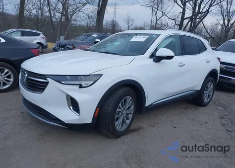 2022 Buick Envision Fwd Preferred из США, поврежденный, VIN LRBAZLR48ND124517